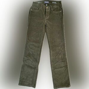 DL1961 olive green corduroy pants NWOT